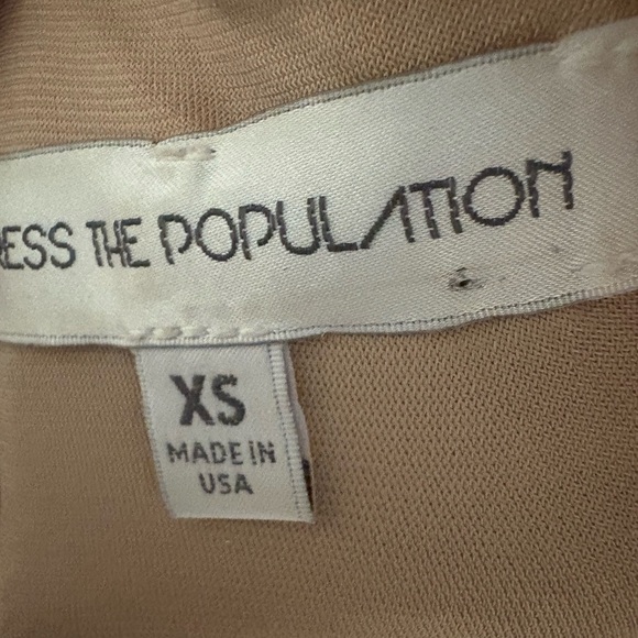 Dress the Population Gold Sequin Maxi Gown - Picture 5 of 5